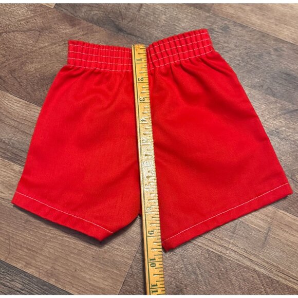 VTG Royal Heir Baby Girls 2-Piece Set Size 12 Mos Red Shorts & Striped Top NOS - Picture 8 of 10